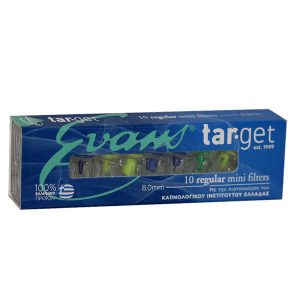 Πιπάκια Τσιγάρου Target Evans Regular 8mm
