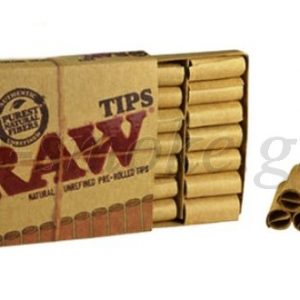Raw Natural Pre-Rolled Filter Tips
