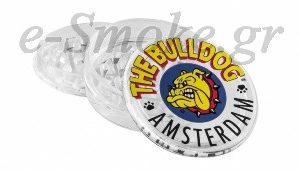 Grinder The Bulldog Clear Plastic