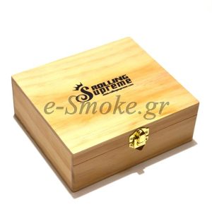 Ξύλινο Κουτί Wooden Rolling Box T3