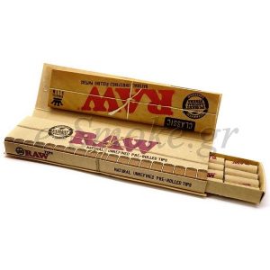 Raw Connoisseur King Size Slim + Pre Rolled Tips
