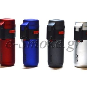 Αντιανεμικός Leon Metallic Barrel Jet flame 170232