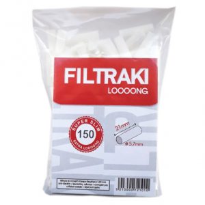 FILTRAKI LONG 140 SUPER SLIM 5.7mm μακρύ φίλτρο σε σακουλάκι