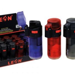 Αναπτηρας Αντιαμενικός Leon 170553 JETFLAME Ημιδιάφανος