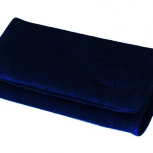 MARIO ROSSI 2681-08 NAVY BLUE δερμάτινη καπνοθήκη σουέτ