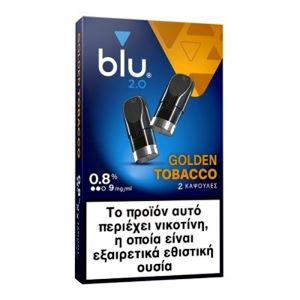 Blu 2.0 Κάψουλες Golden Tobacco 0,8% 9mg