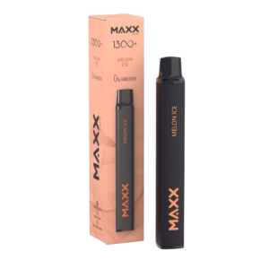 Maxx Vape 1300+ Melon Ice 0% Nicotine