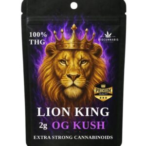 Premium Lion King THG 100% Og Kush 2gr