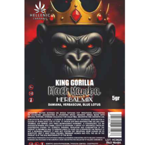 King Gorilla Black Mamba 5gr Herbal Mix 