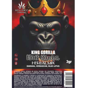 King Gorilla Black Mamba 3gr Herbal Mix