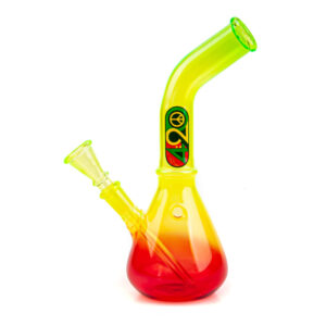 Γυάλινο Bong Rasta Greenline 23cm 01105N