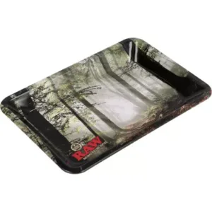 Δίσκος Raw Metal Rolling Tray Forest Mini