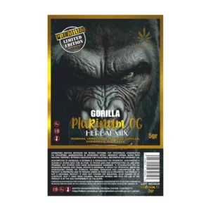 King Gorilla Premium – Platinum OG 5g Herbal Mix