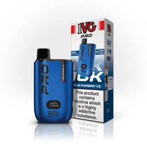 IVG Pro Kit 2ml+10ml 10000 Puffs 20mg - Blue Raspberry Ice